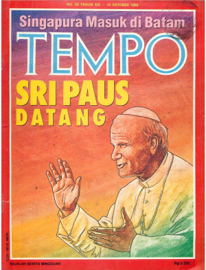 Cover Majalah Tempo - Edisi 1989-10-14