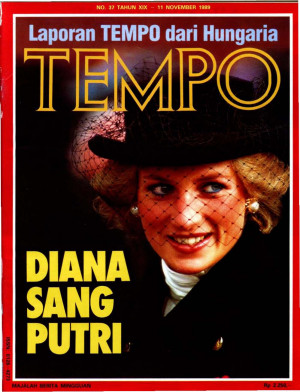 Cover Majalah Tempo - Edisi 1989-11-11