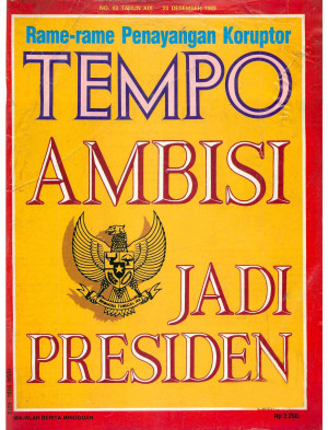 Cover Majalah Tempo - Edisi 1989-12-23