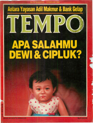 Cover Majalah Tempo - Edisi 1988-02-13