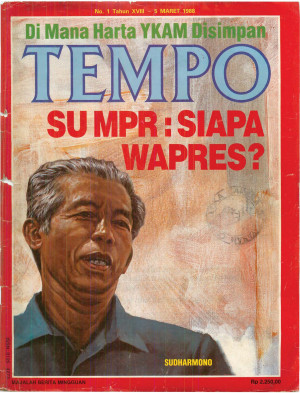 Cover Majalah Tempo - Edisi 1988-03-05