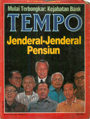 Cover Majalah Tempo - Edisi 1988-12-24