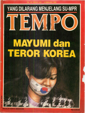 Cover Majalah Tempo - Edisi 1988-02-06