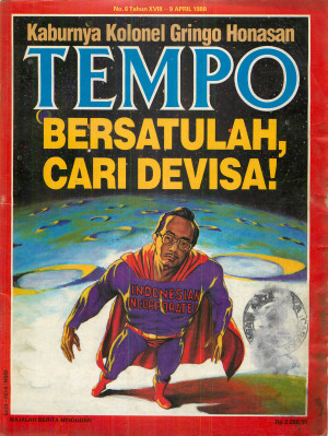 Cover Majalah Tempo - Edisi 1988-04-09
