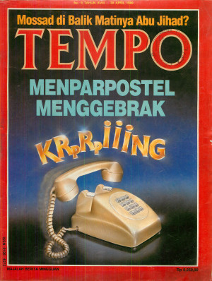 Cover Majalah Tempo - Edisi 1988-04-30