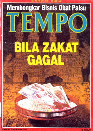 Cover Majalah Tempo - Edisi 1988-05-21