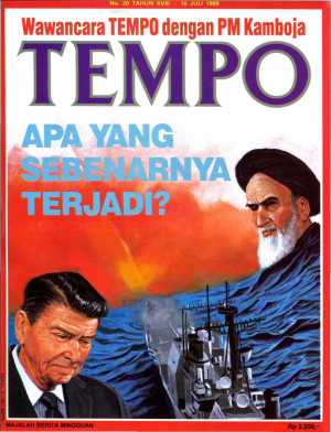 Cover Majalah Tempo - Edisi 1988-07-16