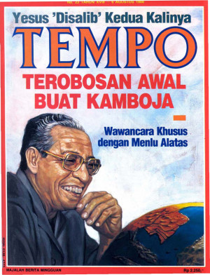Cover Majalah Tempo - Edisi 1988-08-06
