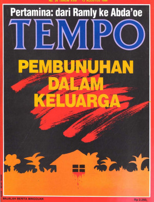Cover Majalah Tempo - Edisi 1988-08-13