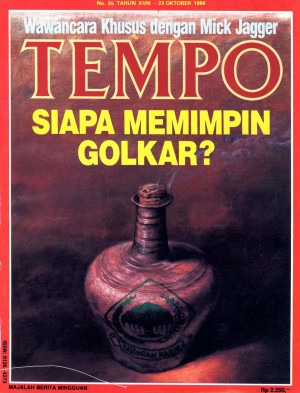 Cover Majalah Tempo - Edisi 1988-10-29