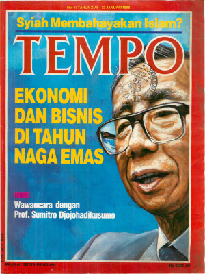 Cover Majalah Tempo - Edisi 1988-01-23