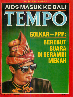 Cover Majalah Tempo - Edisi 1987-04-18