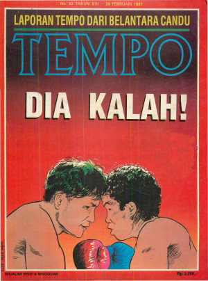 Cover Majalah Tempo - Edisi 1987-02-28