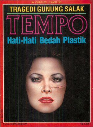 Cover Majalah Tempo - Edisi 1987-03-21