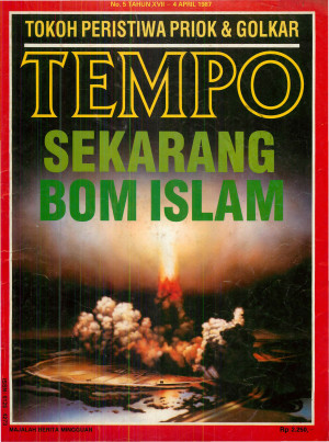 Cover Majalah Tempo - Edisi 1987-04-04