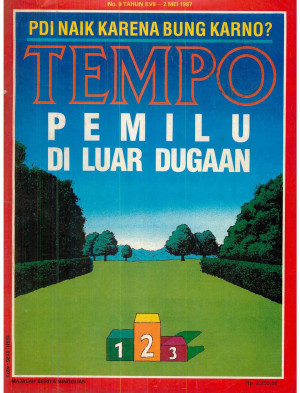 Cover Majalah Tempo - Edisi 1987-05-02