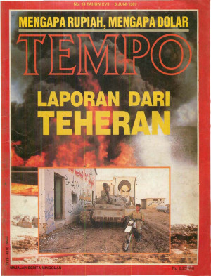 Cover Majalah Tempo - Edisi 1987-06-06