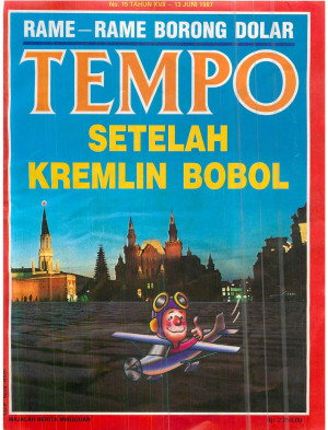 Cover Majalah Tempo - Edisi 1987-06-13