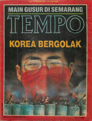 Cover Majalah Tempo - Edisi 1987-06-27