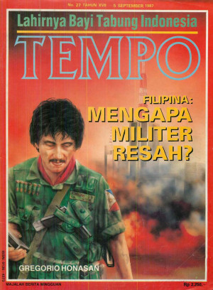 Cover Majalah Tempo - Edisi 1987-09-05