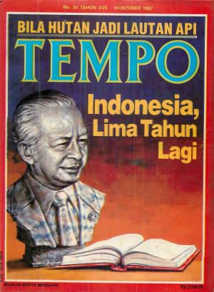 Cover Majalah Tempo - Edisi 1987-10-10
