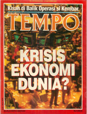 Cover Majalah Tempo - Edisi 1987-10-31