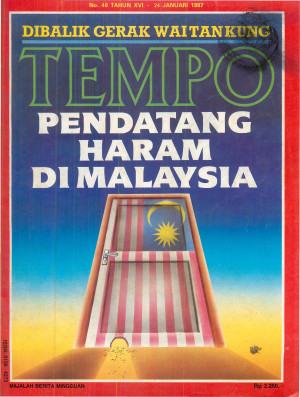 Cover Majalah Tempo - Edisi 1987-01-24