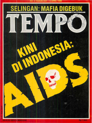 Cover Majalah Tempo - Edisi 1986-04-05