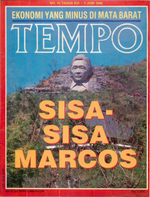 Cover Majalah Tempo - Edisi 1986-06-07