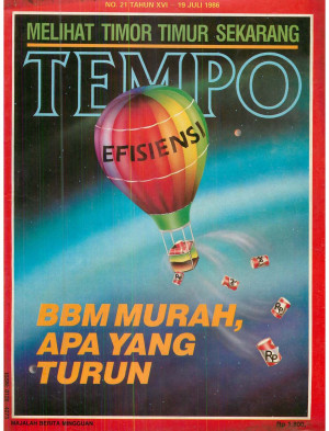 Cover Majalah Tempo - Edisi 1986-07-19