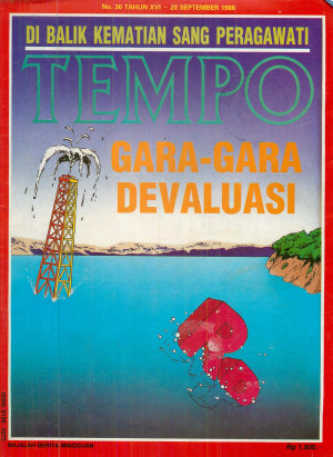 Cover Majalah Tempo - Edisi 1986-09-20