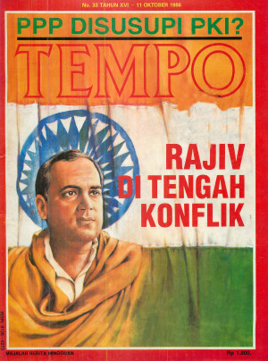 Cover Majalah Tempo - Edisi 1986-10-11