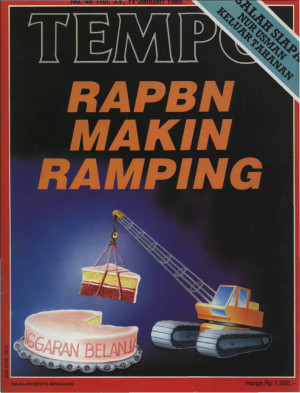 Cover Majalah Tempo - Edisi 1986-01-11