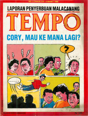 Cover Majalah Tempo - Edisi 1986-03-08