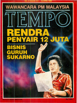 Cover Majalah Tempo - Edisi 1986-04-19