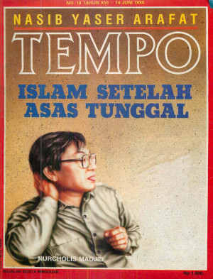 Cover Majalah Tempo - Edisi 1986-06-14