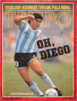 Cover Majalah Tempo - Edisi 1986-07-05
