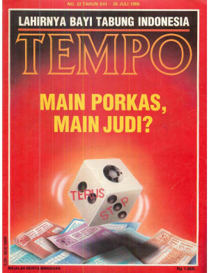 Cover Majalah Tempo - Edisi 1986-07-26