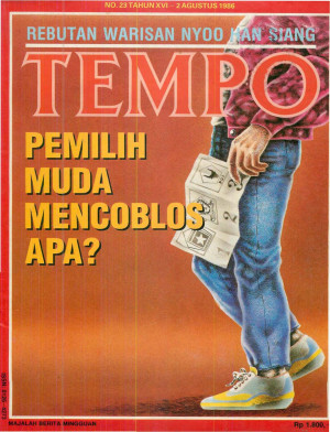 Cover Majalah Tempo - Edisi 1986-08-02