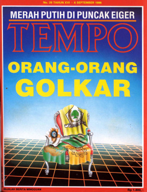 Cover Majalah Tempo - Edisi 1986-09-06