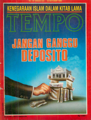 Cover Majalah Tempo - Edisi 1986-10-18