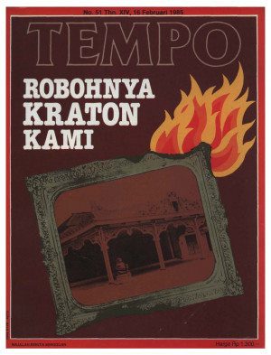 Cover Majalah Tempo - Edisi 1985-02-16