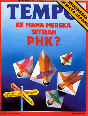 Cover Majalah Tempo - Edisi 1985-09-21