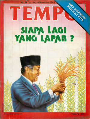 Cover Majalah Tempo - Edisi 1985-11-16
