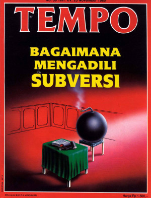 Cover Majalah Tempo - Edisi 1985-11-23
