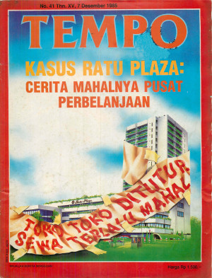 Cover Majalah Tempo - Edisi 1985-12-07