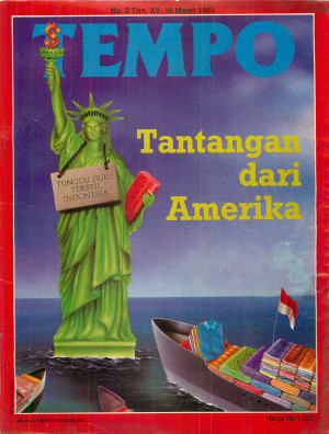 Cover Majalah Tempo - Edisi 1985-03-16