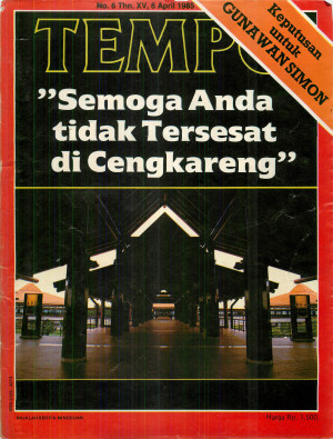 Cover Majalah Tempo - Edisi 1985-04-06