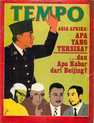 Cover Majalah Tempo - Edisi 1985-04-27