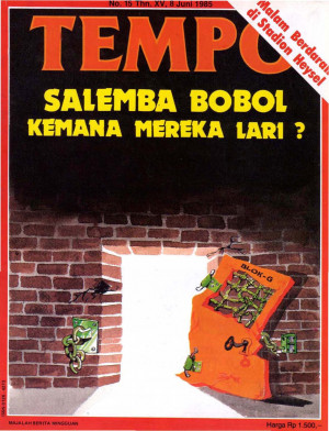 Cover Majalah Tempo - Edisi 1985-06-08